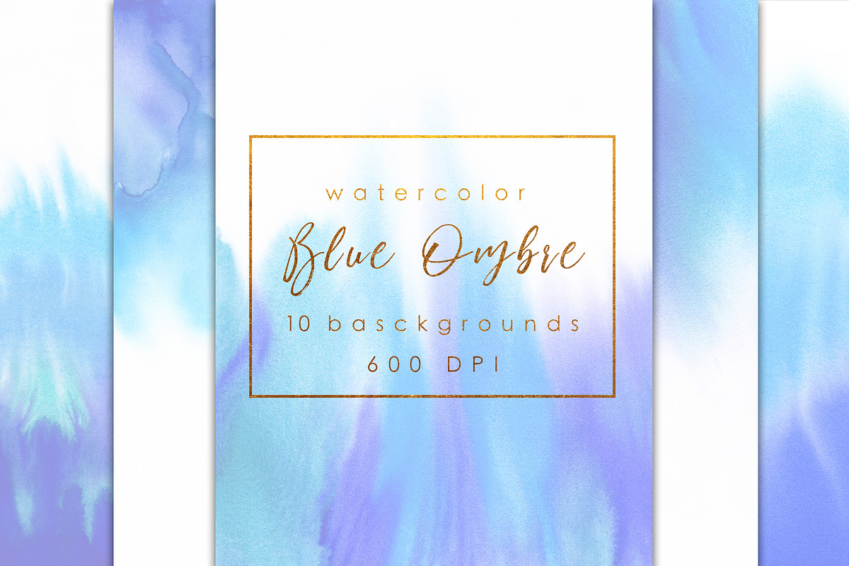Blue Ombre, a Texture Graphic by GraphicRain (Photo 1 of 8)