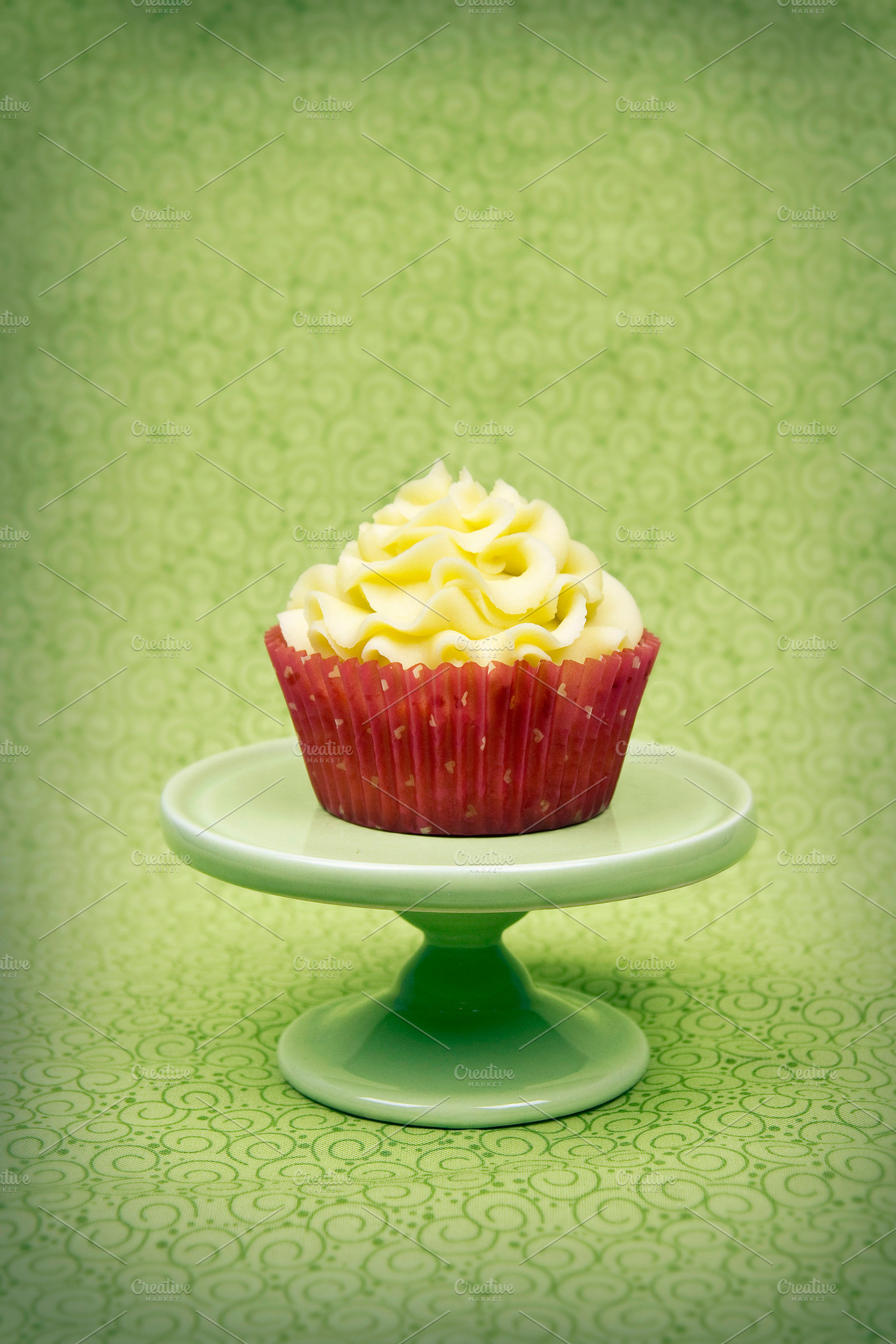 Ruffle Cupcake, a Food & Drink Photo by Ashe Green Design