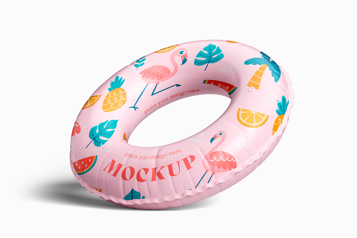 Swim Ring Mockup Set, a Product Mockup by ForgeDesign (Photo 6 of 13)