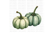 Sage Green Pumpkins, a Decorative Illustration by Bloom Craft Creations (Thumbnail 6 of 12)