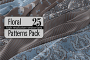 Damask seamless patterns, a Pattern Graphic by Sonulkaster (Thumbnail 1 of 18)