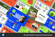 Social Media Proposal Keynote, a Presentation Template by Fit-tee (Thumbnail 1 of 2)