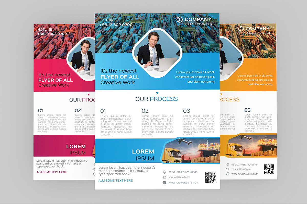 Corporate Flyer, a Flyer Template by ideaz_sabbir (Photo 2 of 11)