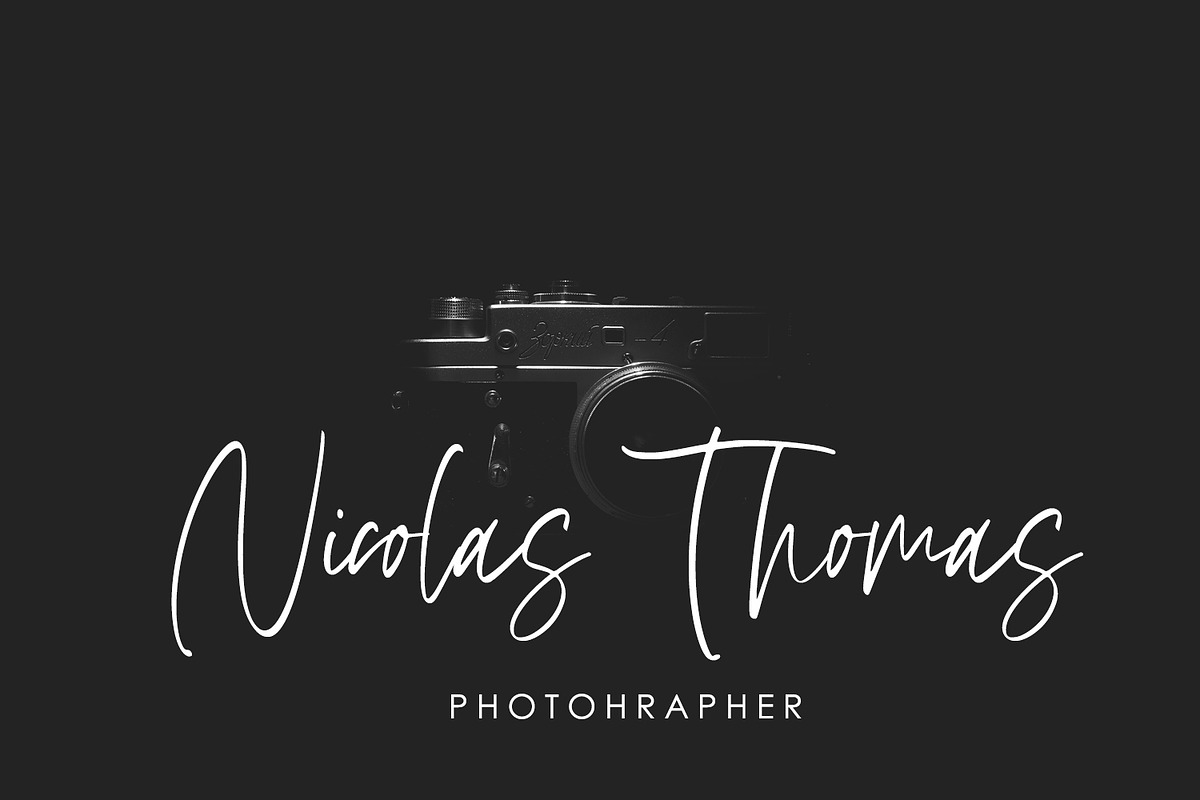 Brilliant Signature - Logotype Font preview 3