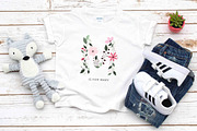 Awesome Blossom alphabet, a Symbol Font by Alice_Evans (Thumbnail 7 of 16)