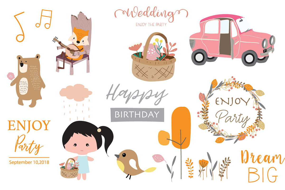 12 cute natural design cards3#, a Card Template by Piixypeach (Photo 3 of 4)