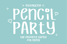 Pencil Party - Hand-Drawn Font