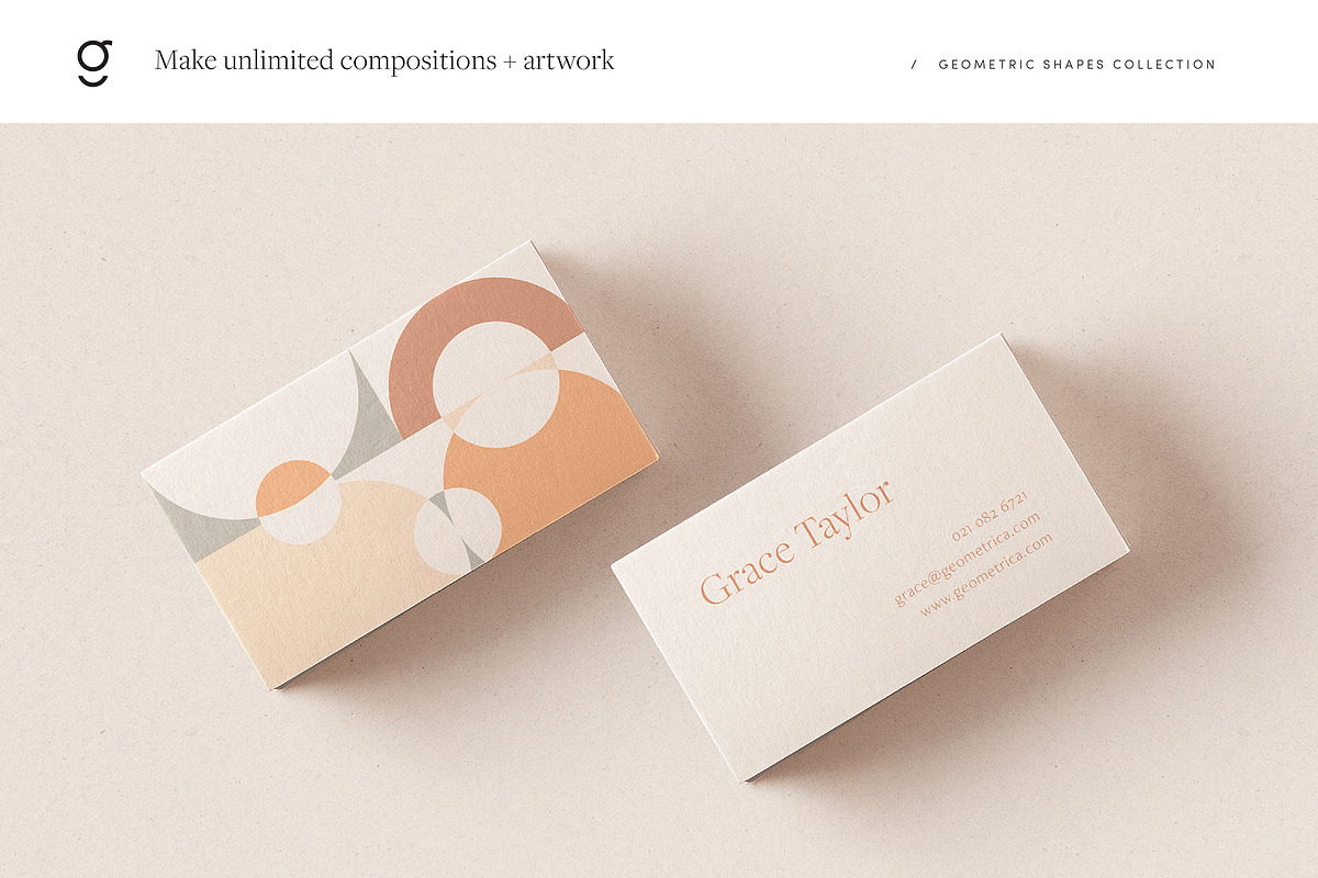 Geometric Shapes Collection, an Illustration by Galerie Design Studio (Photo 9 of 13)