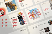 HOLLOW - Social Media Template, a Social Media Template by Dirtytemp Studio (Thumbnail 5 of 5)