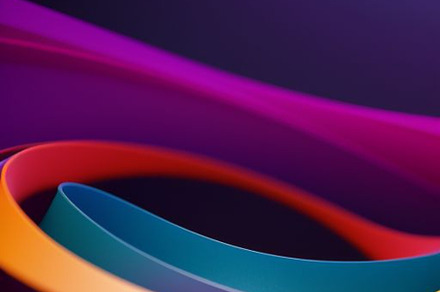 Abstract background wavy colorful, an Abstract Photo by ComfortQ