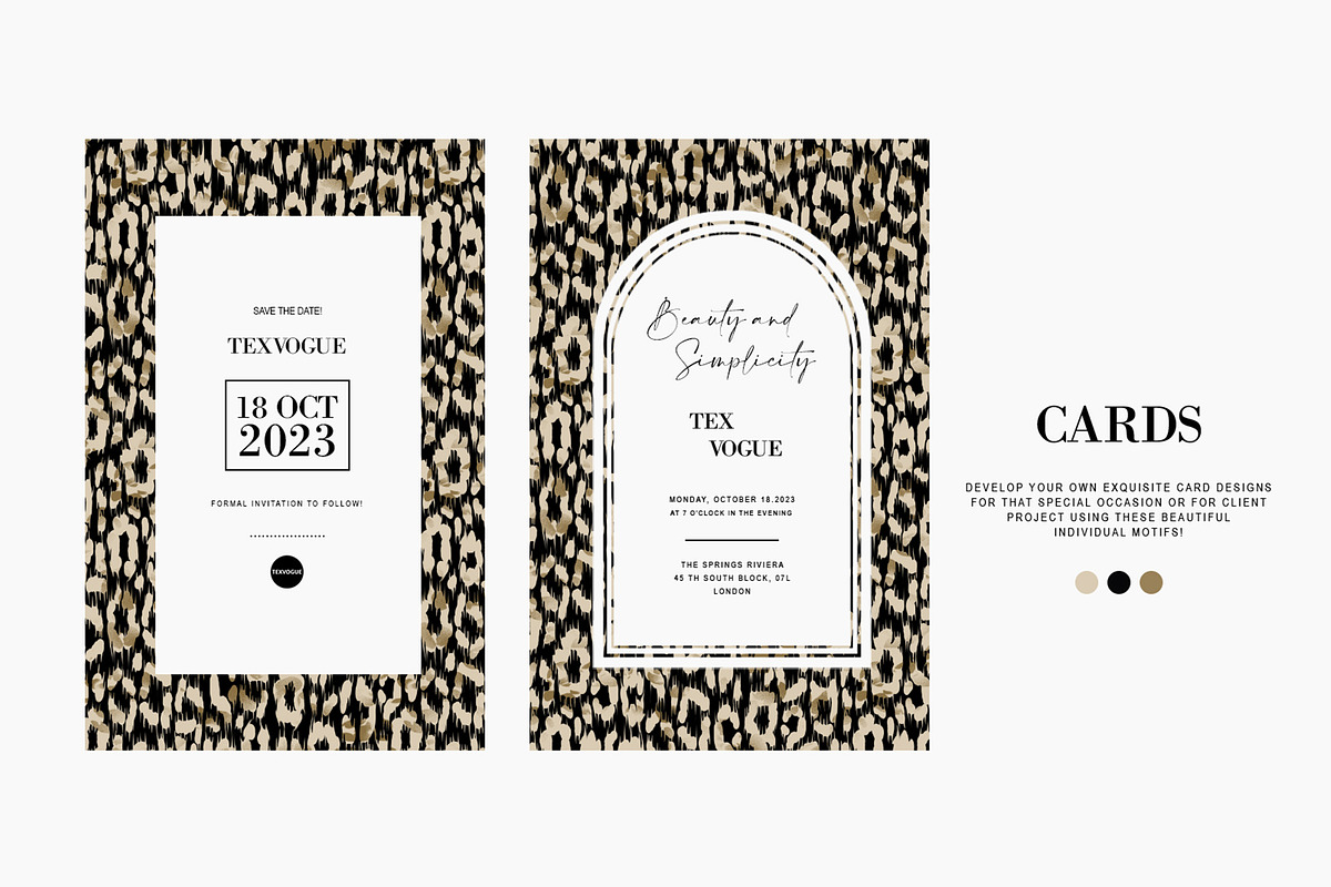 Ethnic Leopard - Seamless Patterns, a Pattern Graphic by texvogue (Photo 8 of 8)