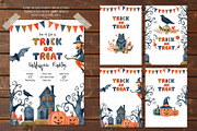 Happy Halloween watercolor set, a Decorative Illustration by Natalia Fedorova (Thumbnail 13 of 14)