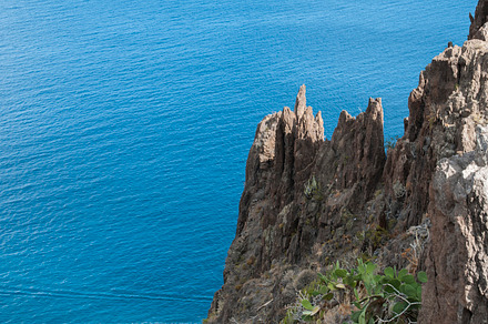 Cliffs of tenerife featuring beach, beauty, and blue, a Nature Photo by Arnaufoto