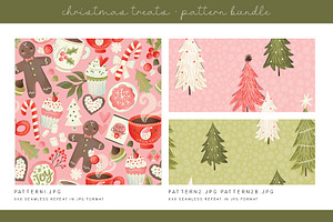 CHRISTMAS TREATS PATTERN BUNDLE DH