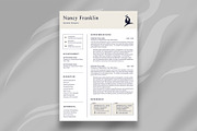 Canva Resume Template, a Resume Template by DesignDevisers (Thumbnail 2 of 10)