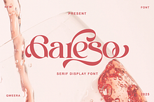 Gareso - Expressive Modern Serif