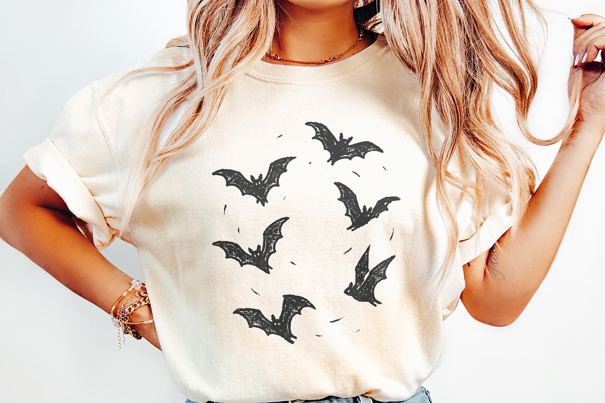 Minimal Flying Bats PNG, Spooky, an Illustration by SharpMarketplace (Photo 2 of 9)