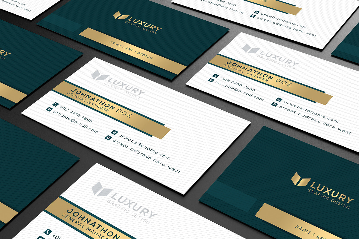 Luxury Business Card, a Business Card Template by Creative_Arts (Photo 2 of 3)
