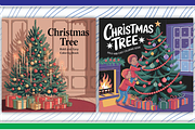 Christmas Tree Coloring Pages, an Illustration by LightExpress (Thumbnail 7 of 7)