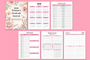 2026 Women’s Gratitude Journal, a Stationery Template by Shumaya (Thumbnail 2 of 4)
