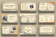 Agenda Scrapbook Presentation, a Presentation Template by BumbleGraph Studio (Thumbnail 4 of 5)