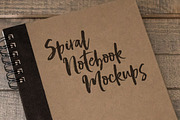 Spiral Notebook Mockups Volume 1, a Print Template by Design Panoply (Thumbnail 1 of 5)