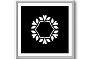 Flower ornament, logo, symbol, a Decorative Illustration by RODINA (Thumbnail 3 of 3)