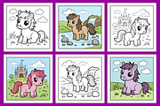 Bold & Easy Gentle Horses, an Animal Illustration by Ink Gallery (Thumbnail 2 of 4)