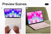 MacBook Neo Mockup Bundle, a Mac Mockup by mockeyai (Thumbnail 3 of 5)