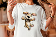 Whimsical Easter Dog Clipart, an Illustration by OK Design (Thumbnail 6 of 6)