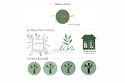 Canva Branding Kit Green Sage, a Branding & Logo Template by CopertiniStudio (Thumbnail 2 of 8)