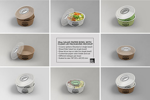 VOL.12 Food Box Packaging Mockups