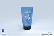 Cosmetic Tube Mockups, a Packaging Mockup by Kenrichi (Thumbnail 1 of 4)