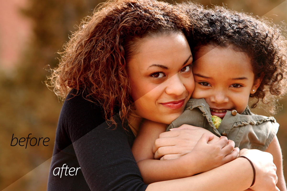 Bright Skin - 3 Photoshop actions, an Action Add-On by dusty.road.design (Photo 4 of 5)