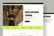 Personal Trainer Fitness Wix Website, a Wix Template by Emilia.Co Design Studios (Thumbnail 5 of 6)