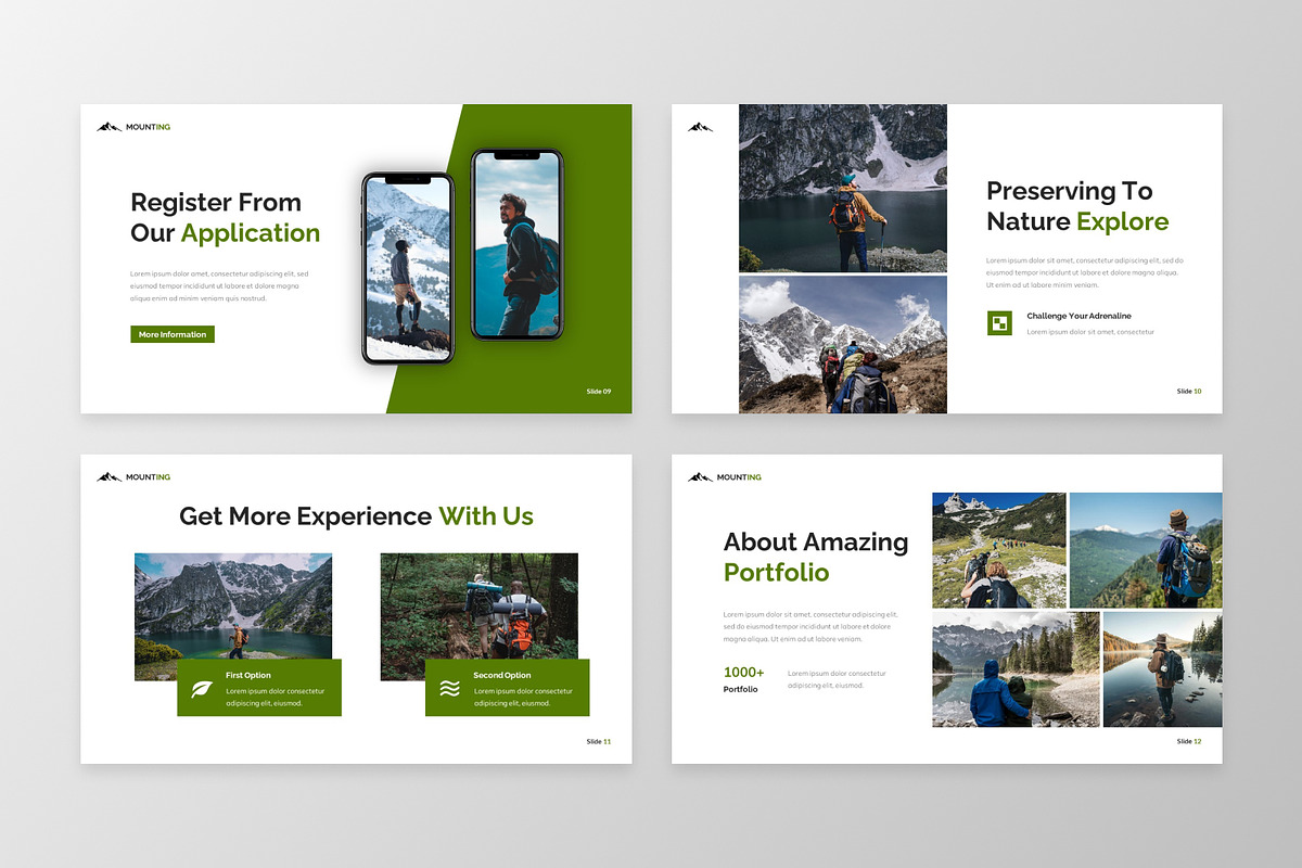 Mounting -Hiking & Adventure Keynote, a Presentation Template by MtvtdArt (Photo 4 of 6)