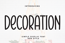Decoration | Script Font
