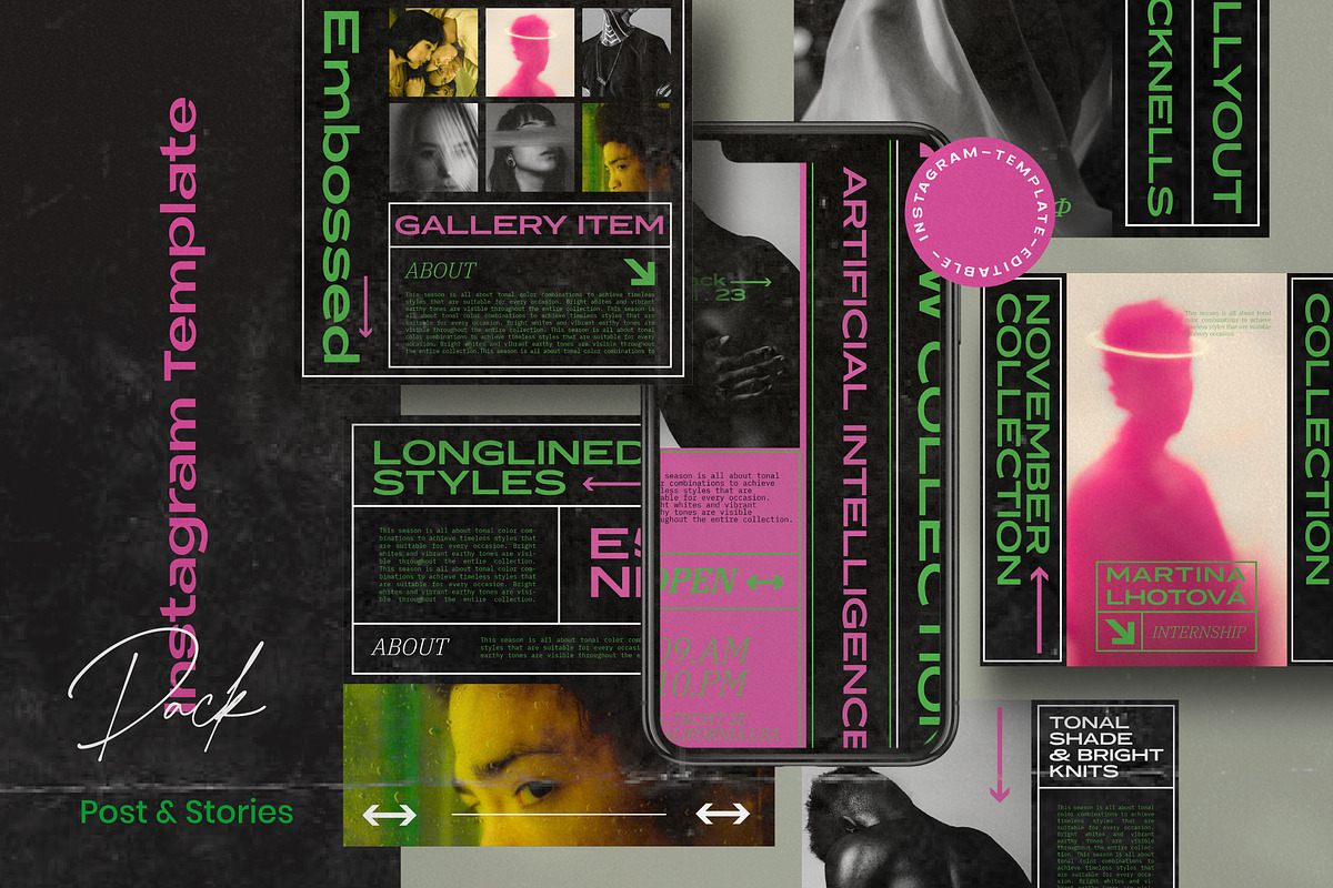 TONAL - Urban Hype Streetwear, a Social Media Template by Dirtytemp Studio (Photo 4 of 5)