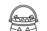 18 Minimal Halloween Party Icon Set, an Outline Icon by adenpinkstore (Thumbnail 2 of 11)