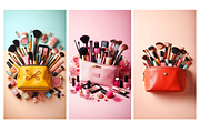 Cosmetic Bag with Beauty Essentials, a Beauty & Fashion Photo by Miira (Thumbnail 1 of 3)