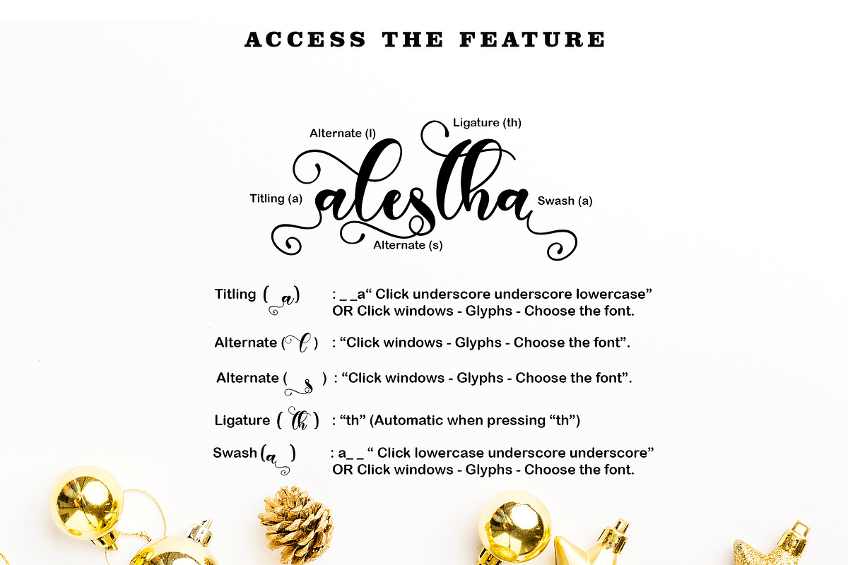 Christmas Smile, a Script Font by Yoga Letter (Photo 6 of 8)