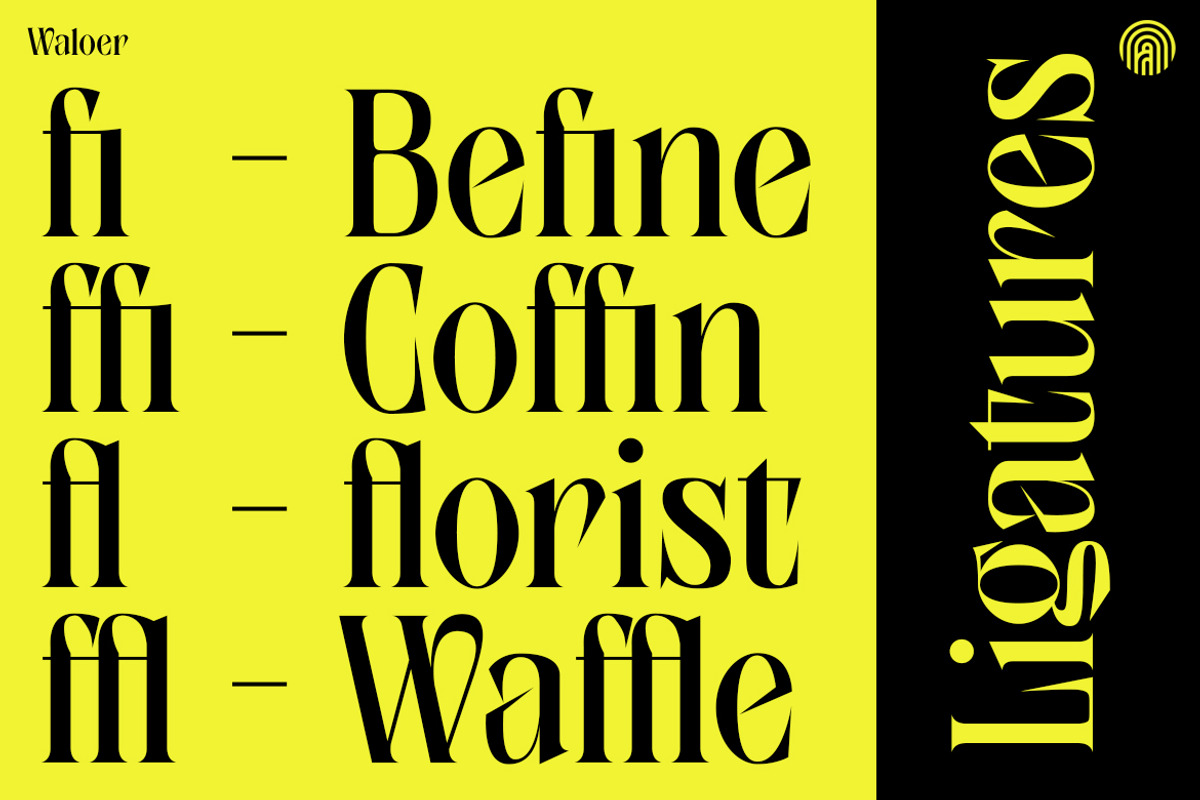 Waloer, a Serif Font by artism_design (Photo 4 of 7)