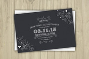 Save The Date Postcard Template-V06, an Invitation Template by Template Shop (Thumbnail 1 of 2)