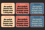 Strong Display Sans Family, a Slab Serif Font by xdCreative (Thumbnail 3 of 8)
