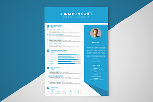 CV/Resume Template 3 Pages