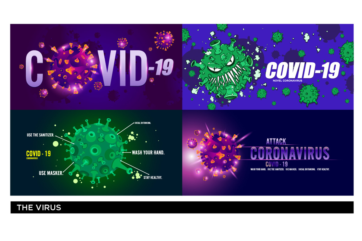 Corona Virus - Covid-19 Illustration, a Healthcare Illustration by singpentinkhappy (Photo 2 of 15)
