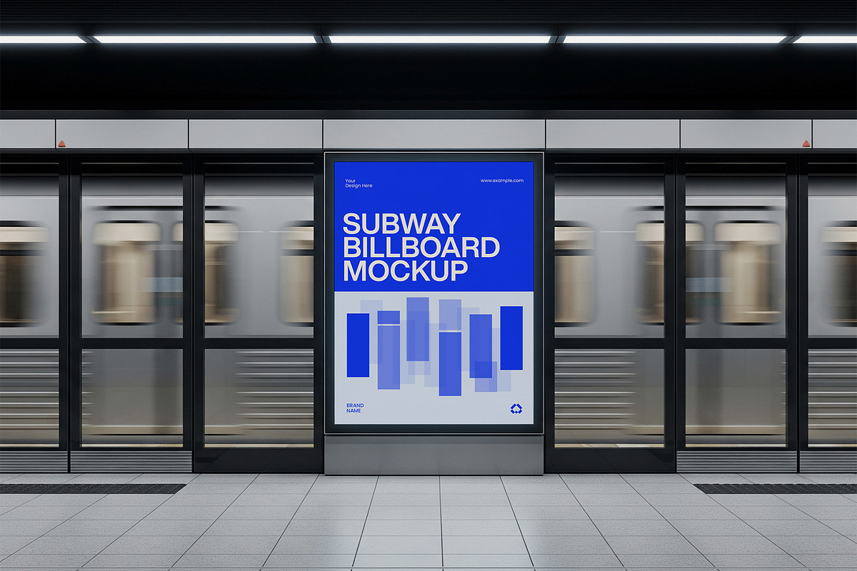 Street Billboard Mockup Bundle, an Advertising Mockup by graphypix (Photo 7 of 7)