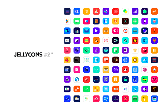 Jellycons 2 100 Ios 8 App Icons