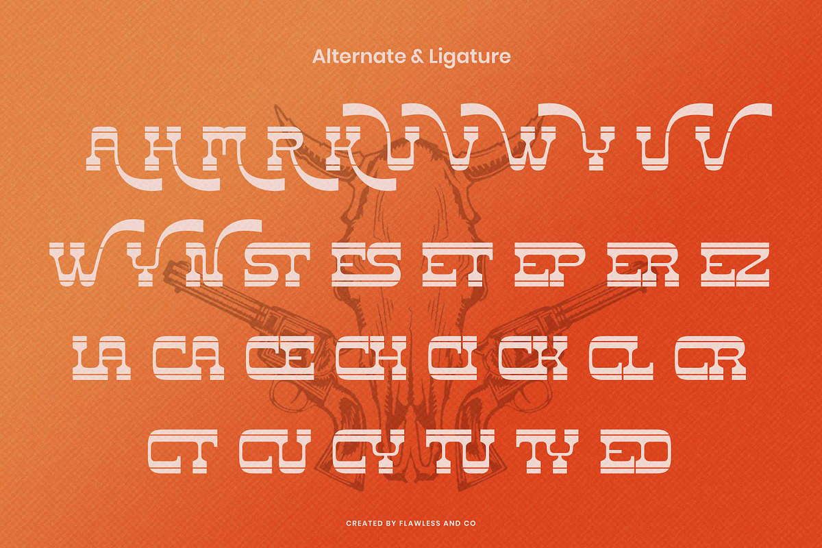 Calostre - Display Vintage Font, a Font by Flawless And Co (Photo 9 of 10)