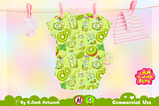 Cute Kiwi Soda Seamless Pattern, a Background Graphic by K.JackArtwork (Thumbnail 5 of 8)
